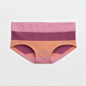 BOGO NWT Aerie Ribbed Seamless Boybrief Underwear Mood Berry Size XXL